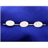 Image 4 : Diamond and Black Sapphire Cufflinks, Tie Tack, and Tuxedo Stud Set