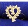 Image 1 : Diamond Heart Ring