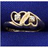 Image 1 : Diamond Heart Ring