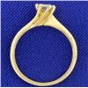 Image 4 : .4 ct Diamond Solitaire Ring