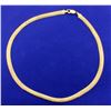 Image 1 : Herring Bone Style Necklace