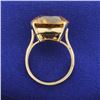 Image 3 : 16ct Citrine Ring