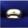 Image 1 : Beaded Edge Wedding Band