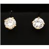 Image 1 : .6ct TW Diamond Stud Earrings