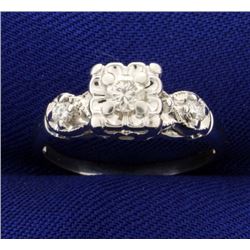 1/4ct TW Diamond Ring