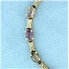 Image 2 : Diamond and Quartz Bracelet