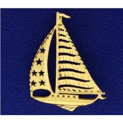 Sailboat Pendant