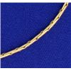 Image 2 : 15 Inch Snake Link Neck Chain