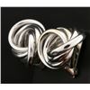 Image 2 : 4 Ring Modern Style Clip On Earrings