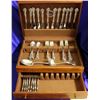 Image 1 : Reed and Barton Rose Cascade 59 piece Sterling Silver Flatware Set