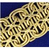 Image 2 : 6 3/4 Inch Wide Woven Designer Bracelet