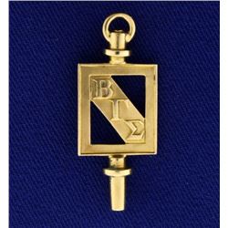 Beta Gamma Sigma Fob Charm