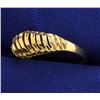 Image 2 : Vintage Dome Style Ring in 14k Gold