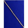 Image 1 : 7 3/4 Inch Rope Style Bracelet
