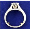 Image 3 : Over 1ct Diamond Engagement Ring in Platinum