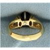 Image 4 : Diamond and Natural Sapphire Ring