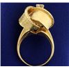 Image 3 : Custom Made Knot Design Diamond Ring
