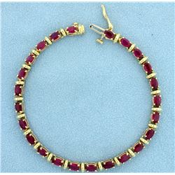 6ct Natural Ruby Bracelet