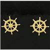 Image 1 : Ship Wheel Earrings