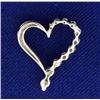 Image 2 : Diamond Heart Pendant