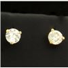 Image 1 : 1/2 Carat Diamond Stud Earrings