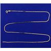 Image 1 : Italian Made 20 Inch Curb Link Neck Chain