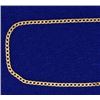 Image 2 : 18 Inch Curb Link Neck Chain in 14k Gold