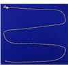 Image 1 : 24 Inch Italian Made Box Style Neck Chain in 14k Gold