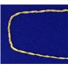 Image 2 : 22 Inch Twist Rope Neck Chain in 14k Gold