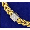 Image 2 : Designer Diamond Bracelet in 18k Gold