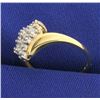 Image 2 : Waterfall 1/4 Ct TW Diamond Ring