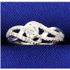 Image 1 : 1/2 Ct Tw Micro Set Diamond Ring