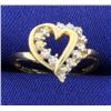 Image 1 : Diamond Heart Ring