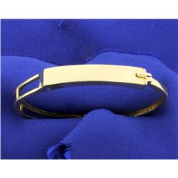 Hinged Bangle Bracelet