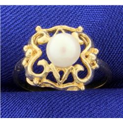 Antique Pearl Ring