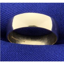 Wide Wedding Band