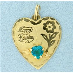 Happy Birthday Pendant/Charm