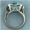 Image 3 : Over 9ct Aquamarine Ring