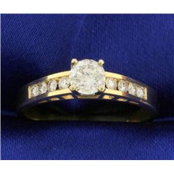 3/4ct TW Diamond Engagement Ring