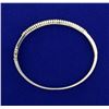 Image 2 : 1/2ct TW Diamond Bangle Bracelet