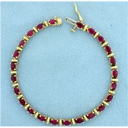 6ct Natural Ruby Bracelet