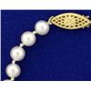 Image 2 : Akoya Pearl Bracelet with 14k Gold Clasp