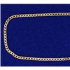 Image 2 : 18 Inch Curb Link Neck Chain in 14k Gold