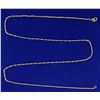 Image 1 : 22 Inch Twist Rope Neck Chain in 14k Gold