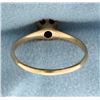 Image 4 : Natural Ruby Solitaire Ring in 14k Rose Gold