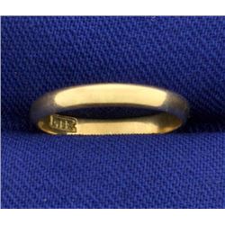 Midi or Child Baby Ring Band Ring in 14k Gold