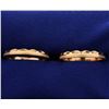 Image 1 : 2 Rose Gold Stacking Rings in 14k Rose Gold