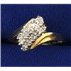 Image 1 : Waterfall 1/4 Ct TW Diamond Ring