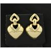 Image 1 : 14K Dangle Heart Earrings