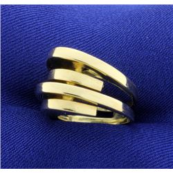 Italian Made Modern Ring